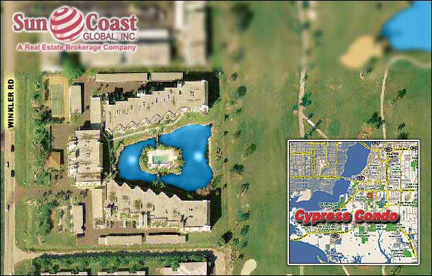Cypress Condo Overhead Map